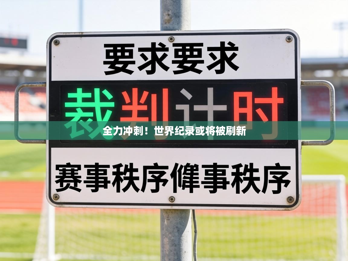 全力冲刺！世界纪录或将被刷新